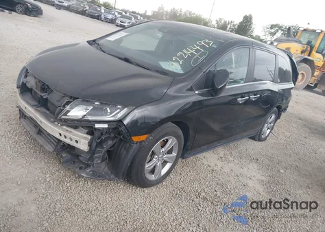 2018 Honda Odyssey Ex-L из США, поврежденный, VIN 5FNRL6H71JB090023